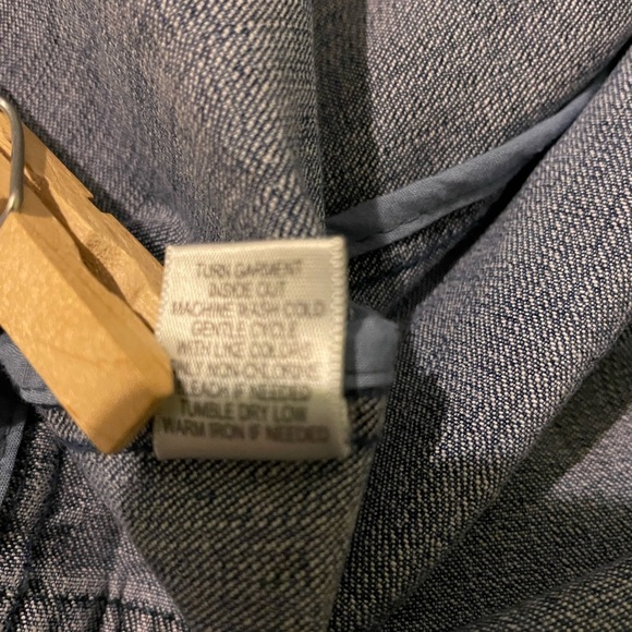 CJ BANKS Jean vest 3X NWOT - Picture 7 of 7